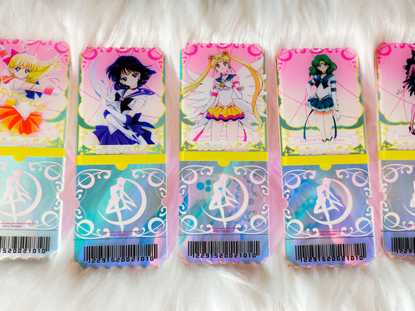 Sailor moon stamp acrylic card, size 6*15cm, many styles oh